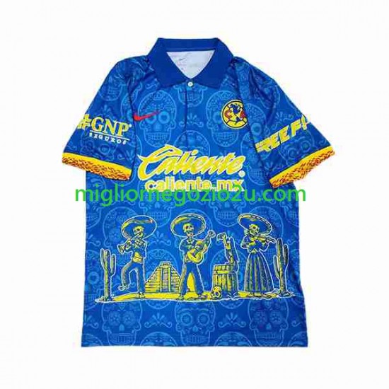 Maglia Club América Day of the Dead Uomo Casa Divisa 2023-2024 Manica Corta