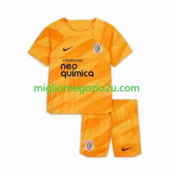 Maglia Corinthians Portiere Bambino Terza Divisa 2023-2024 Manica Corta