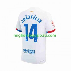 Maglia FC Barcelona Joao Felix 14 Uomo Trasferta Divisa 2023-2024 Manica Corta