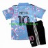Maglia Inte Miami Lionel Messi 10 Bambino Terza Divisa 2023-2024 Manica Corta