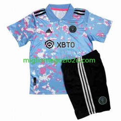 Maglia Inte Miami Lionel Messi 10 Bambino Terza Divisa 2023-2024 Manica Corta