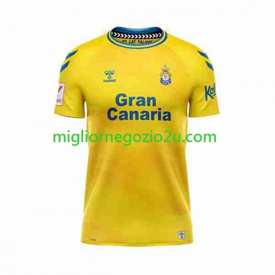 Maglia Las Palmas Uomo Casa Divisa 2023-2024 Manica Corta