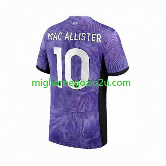 Maglia Liverpool Alexis Mac Allister 10 Uomo Terza Divisa 2023-2024 Manica Corta