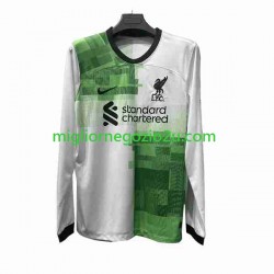 Maglia Liverpool Uomo Trasferta Divisa 2023-2024 Manica Lunga