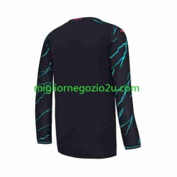 Maglia Manchester City Uomo Terza Divisa 2023-2024 Manica Lunga