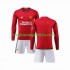 Maglia Manchester United Bambino Casa Divisa 2023-2024 Manica Lunga