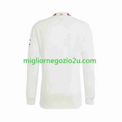 Maglia Manchester United Uomo Terza Divisa 2023-2024 Manica Lunga