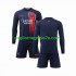 Maglia Paris Saint-Germain Bambino Casa Divisa 2023-2024 Manica Lunga