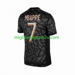 Maglia Paris Saint-Germain Mbappé Kylian 7 Uomo Terza Divisa 2023-2024 Manica Corta