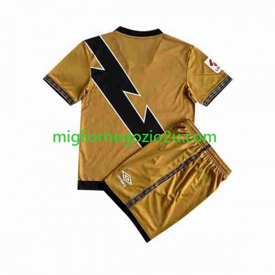 Maglia Rayo Vallecano Bambino Terza Divisa 2023-2024 Manica Corta