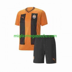 Maglia Shakhtar Donetsk Bambino Casa Divisa 2023 Manica Corta