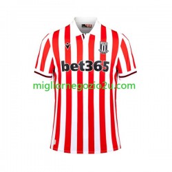 Maglia Stoke City Uomo Casa Divisa 2023-2024 Manica Corta