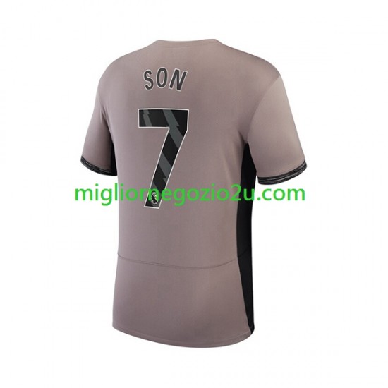 Maglia Tottenham Hotspur Son Heung-min 7 Uomo Terza Divisa 2023-2024 Manica Corta