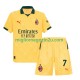 Maglia AC Milan Santiago Gimenez 7 Bambino Terza Divisa 2025-2026 Manica Corta