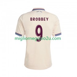 Maglia AFC Ajax Brian Brobbey 9 Uomo Terza Divisa 2025-2026 Manica Corta