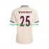 Maglia AFC Ajax Wout Weghorst 25 Uomo Terza Divisa 2025-2026 Manica Corta