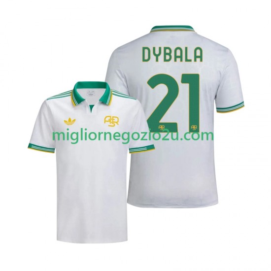 Maglia AS Roma Dybala 21 Uomo Terza Divisa 2025-2026 Manica Corta