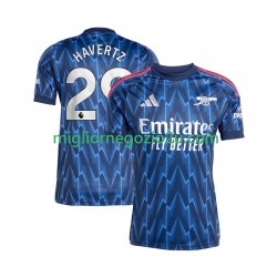 Maglia Arsenal Kai Havertz 29 Uomo Trasferta Divisa 2025-2026 Manica Corta