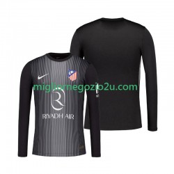 Maglia Atlético Madrid Portiere Uomo Trasferta Divisa 2025-2026 Manica Lunga