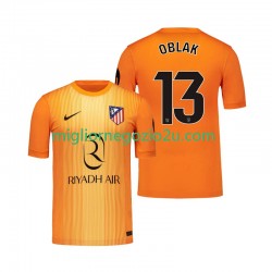 Maglia Atlético Madrid Jan Oblak 13 Portiere Uomo Terza Divisa 2025-2026 Manica Corta