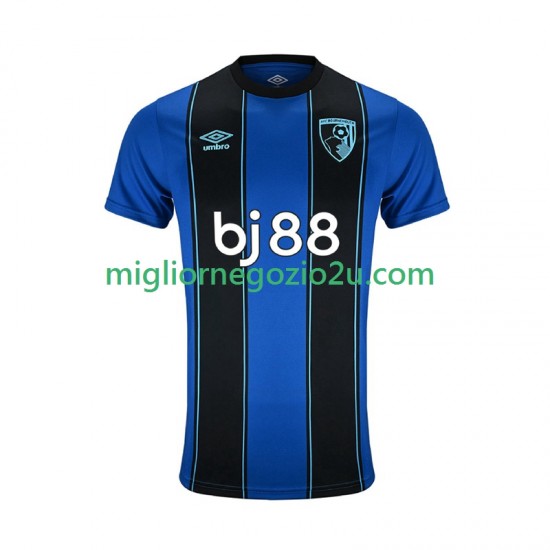 Maglia BOURNEMOUTH Uomo Trasferta Divisa 2025-2026 Manica Corta