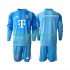 Maglia FC Bayern München Portiere Bambino Terza Divisa 2025-2026 Manica Lunga