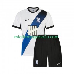Maglia Birmingham City Bambino Trasferta Divisa 2025-2026 Manica Corta