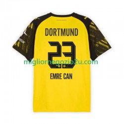 Maglia Borussia Dortmund Emre Can 23 Uomo Casa Divisa 2025-2026 Manica Corta