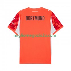 Maglia Borussia Dortmund Portiere Uomo Trasferta Divisa 2025-2026 Manica Corta