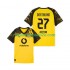 Maglia Borussia Dortmund Karim Adeyemi 27 Uomo Casa Divisa 2025-2026 Manica Corta