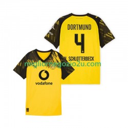 Maglia Borussia Dortmund Nico Schlotterbeck 4 Uomo Casa Divisa 2025-2026 Manica Corta