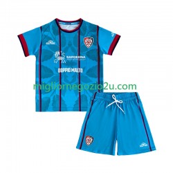 Maglia Cagliari Bambino Terza Divisa 2025-2026 Manica Corta