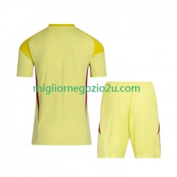 Maglia Celtic FC Portiere Bambino Casa Divisa 2025-2026 Manica Corta