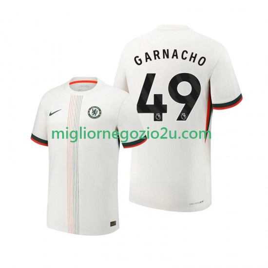 Maglia Chelsea Alejandro Garnacho 49 Uomo Trasferta Divisa 2025-2026 Manica Corta