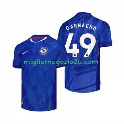 Maglia Chelsea Alejandro Garnacho 49 Uomo Casa Divisa 2025-2026 Manica Corta