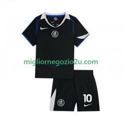 Maglia Chelsea Cole Palmer 10 Bambino Terza Divisa 2025-2026 Manica Corta