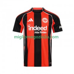 Maglia Eintracht Frankfurt Uomo Casa Divisa 2024-2025 Manica Corta