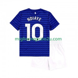 Maglia Everton Ndiaye 10 Bambino Casa Divisa 2025-2026 Manica Corta