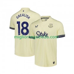 Maglia Everton Jack Grealish 18 Uomo Trasferta Divisa 2025-2026 Manica Corta
