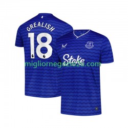 Maglia Everton Jack Grealish 18 Uomo Casa Divisa 2025-2026 Manica Corta
