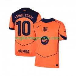 Maglia FC Barcelona Lamine Yamal 10 UCL Uomo Terza Divisa 2025-2026 Manica Corta