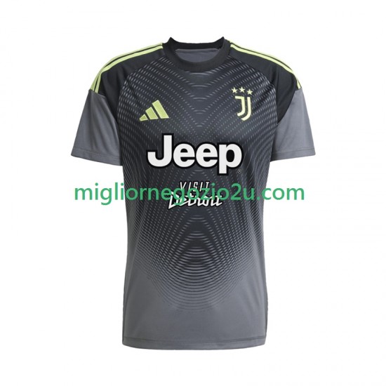 Maglia Juventus Portiere Uomo Trasferta Divisa 2025-2026 Manica Corta