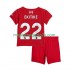 Maglia Liverpool Hugo Ekitike 22 Bambino Casa Divisa 2025-2026 Manica Corta