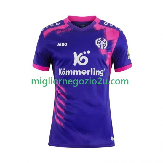 Maglia Mainz 05 Uomo Trasferta Divisa 2025-2026 Manica Corta