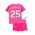 Maglia Manchester City Gianluigi Donnarumma 25 Portiere Bambino Trasferta Divisa 2025-2026 Manica Corta