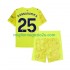 Maglia Manchester City Gianluigi Donnarumma 25 Portiere Bambino Terza Divisa 2025-2026 Manica Corta