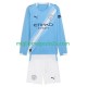Maglia Manchester City Bambino Casa Divisa 2025-2026 Manica Lunga