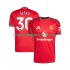 Maglia Manchester United Benjamin Sesko 30 Uomo Casa Divisa 2025-2026 Manica Corta