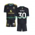 Maglia Manchester United Benjamin Sesko 30 Bambino Terza Divisa 2025-2026 Manica Corta