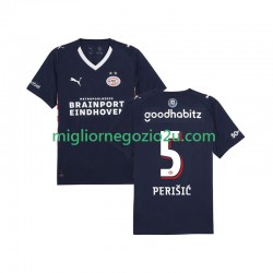 Maglia PSV Eindhoven Ivan Perisic 5 Uomo Trasferta Divisa 2025-2026 Manica Corta